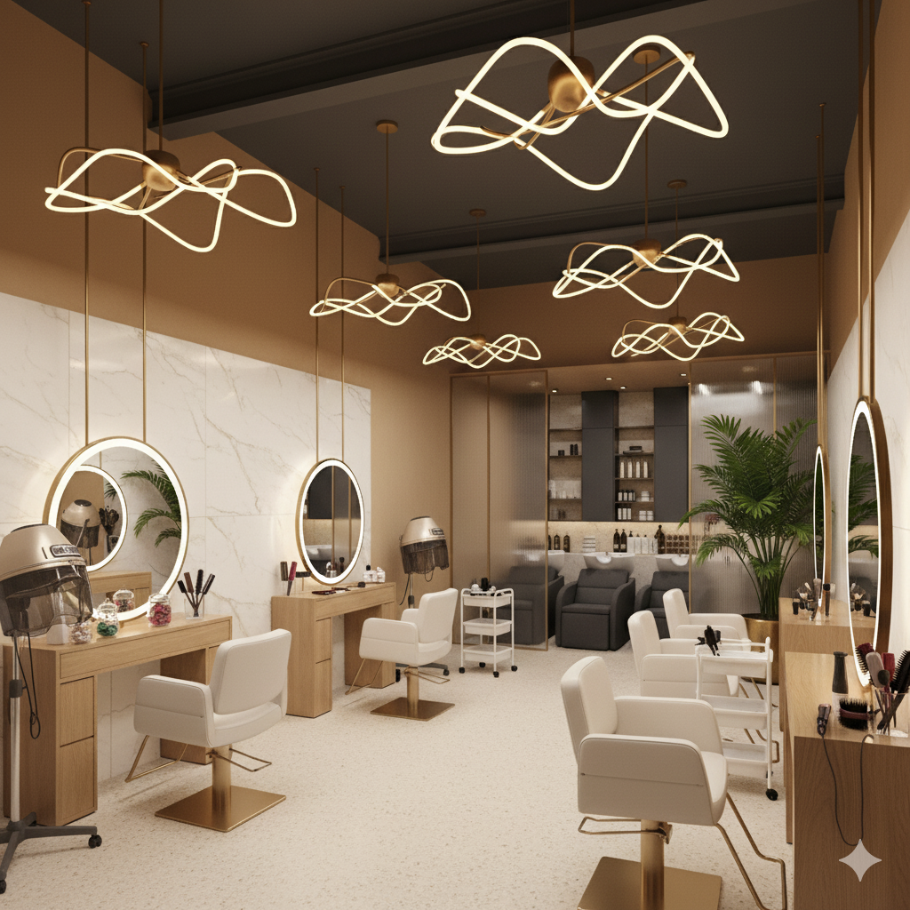 Luxury Salon Interior